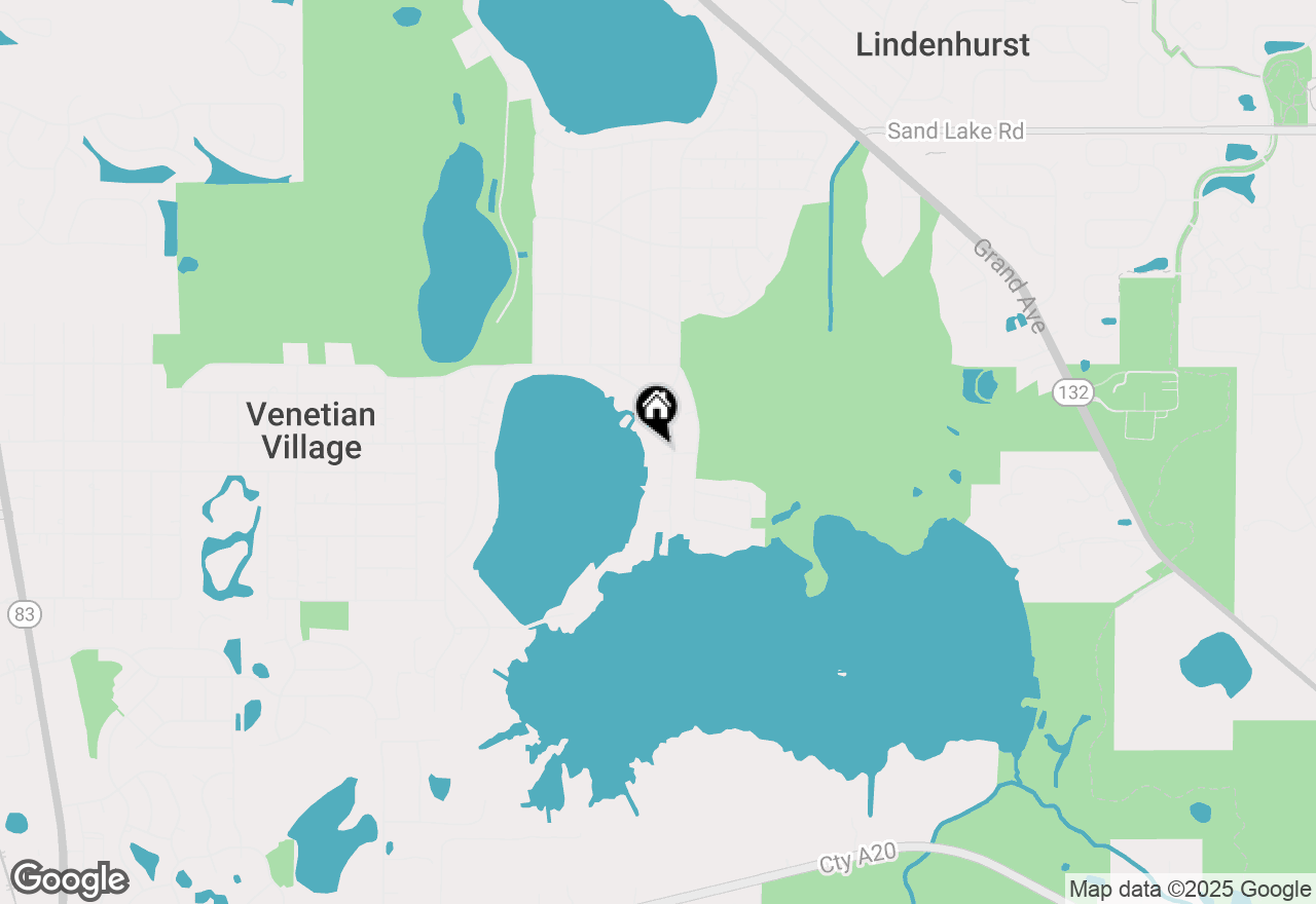 Map of 36818 N Corona Drive, Lake Villa, IL 60046