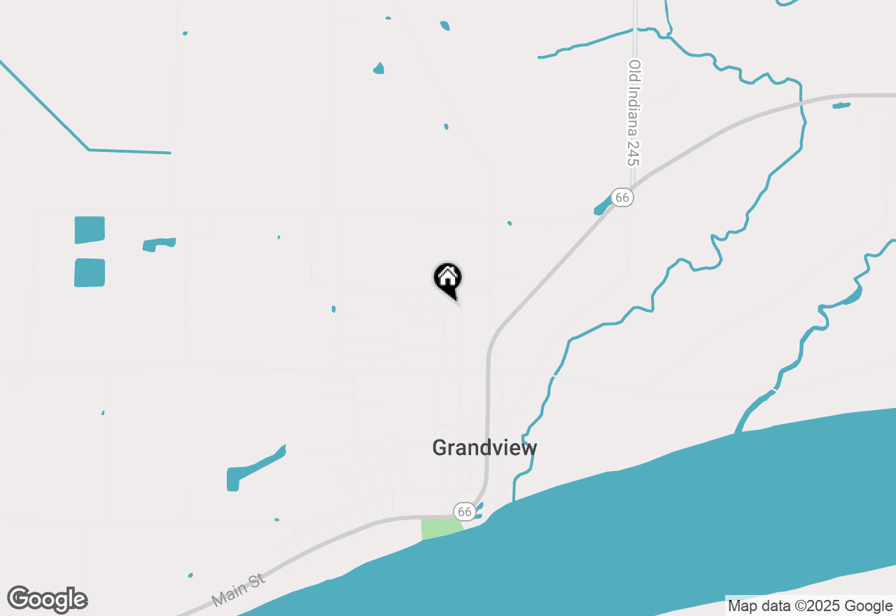 Map of 320 11th Street, Grandview, IN 47615