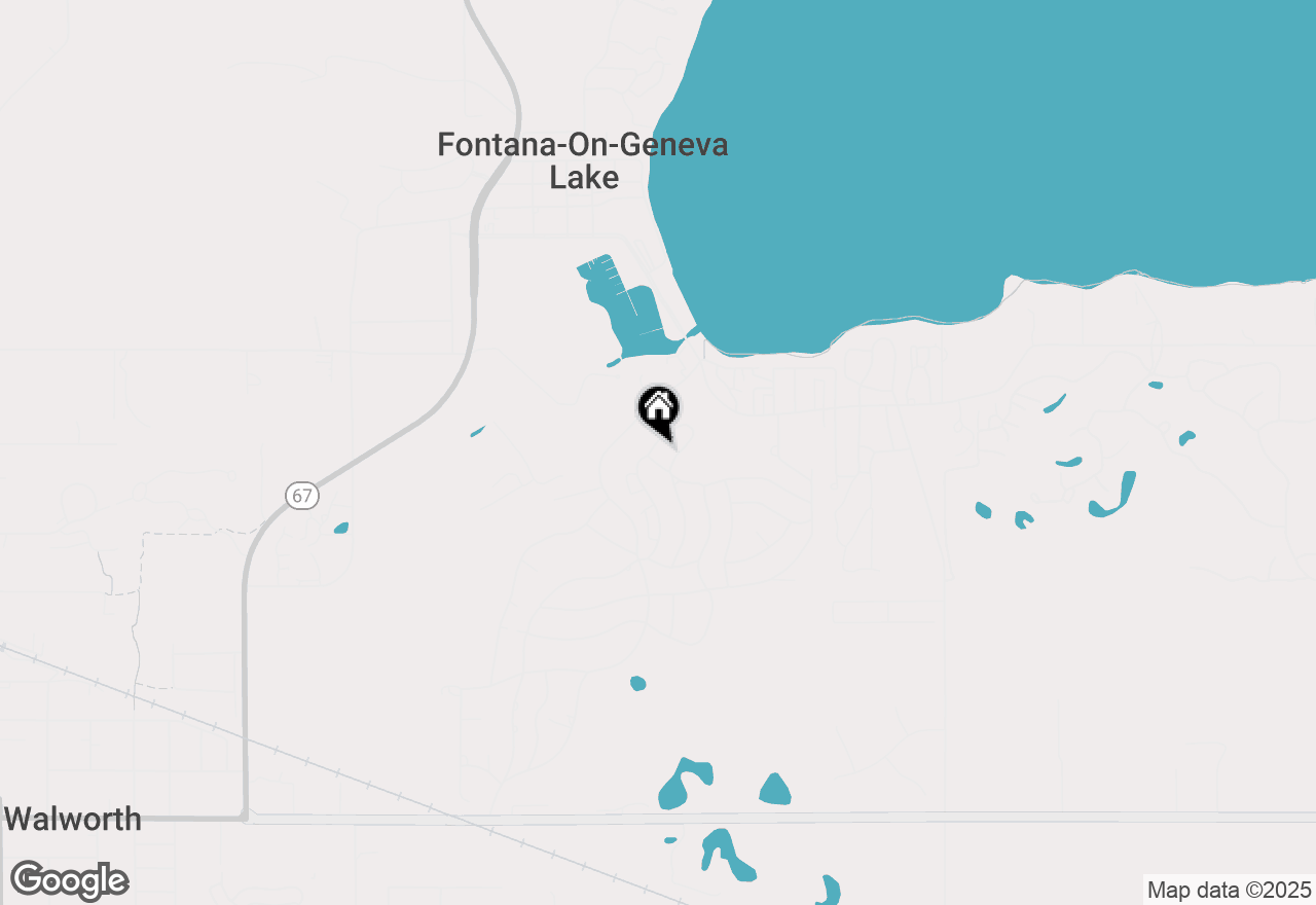 Map of 769 Arrowhead Dr, Fontana, WI 53125