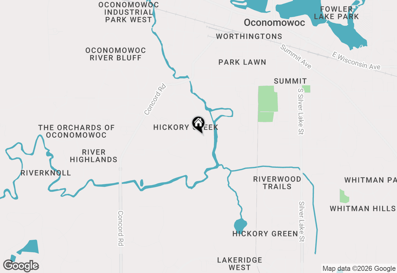 Map of 1001 Spring Waters Dr, Oconomowoc, WI 53066