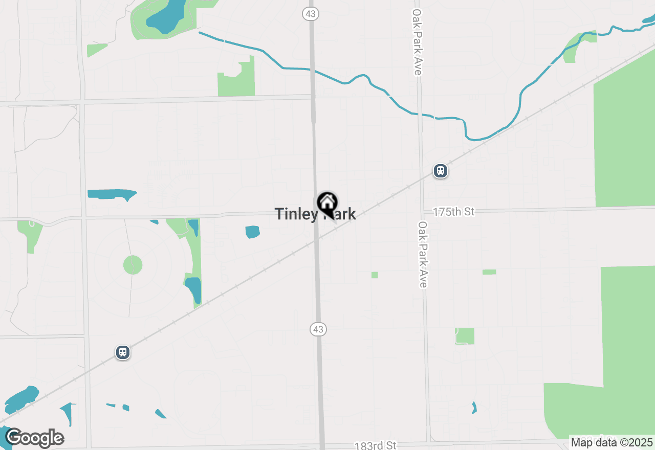 Map of 17550 71st Court #5, Tinley Park, IL 60477