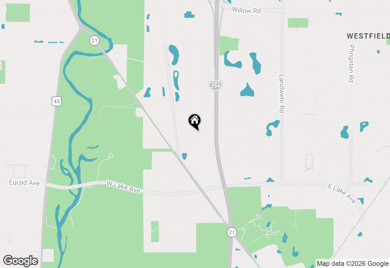 Map of 2073 Cambria Court, Northbrook, IL 60062