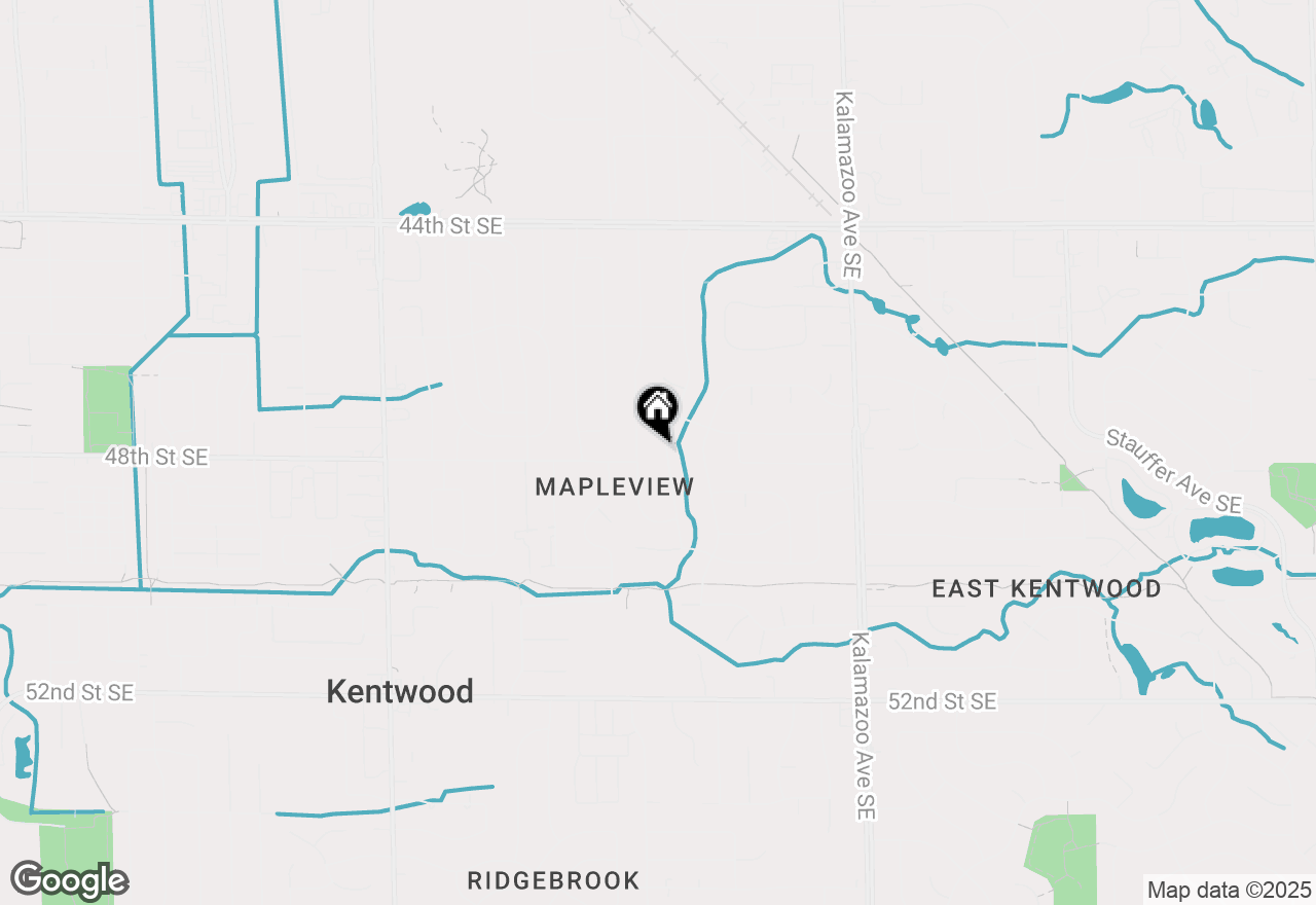 Map of 4753 Curwood Avenue Se, Kentwood, MI 49508