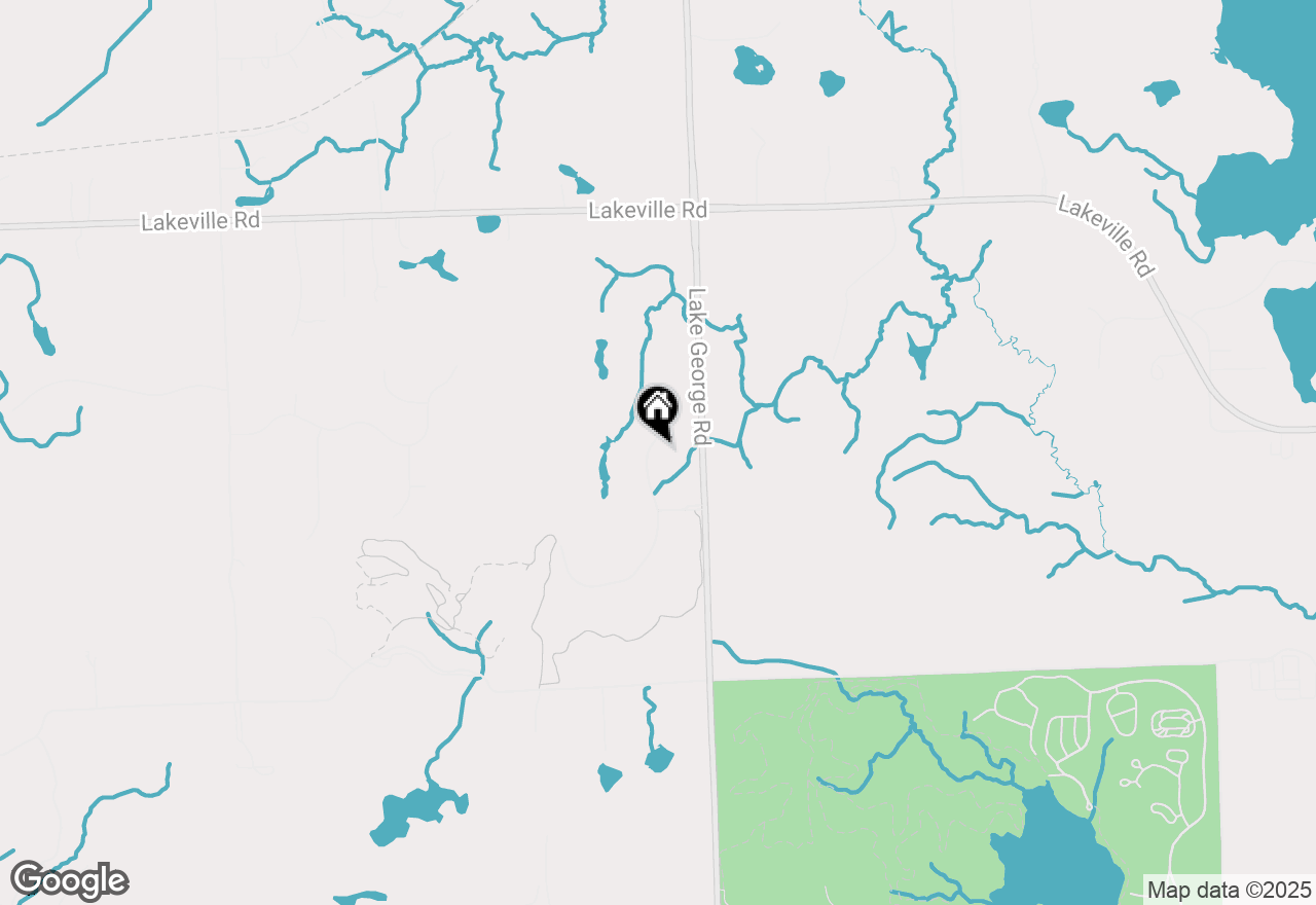 Map of 1933 Shane, Oxford, MI 48370