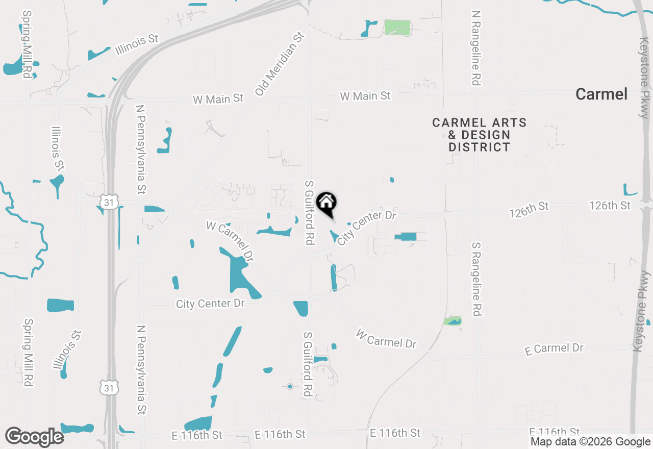 Map of 12555 Timber Creek Drive #8, Carmel, IN 46032