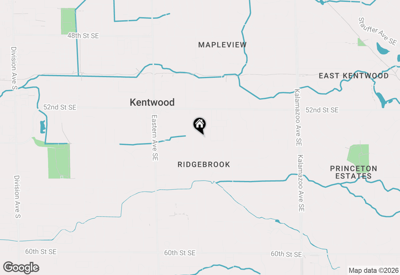 Map of 5359 Burgis Avenue Se, Grand Rapids, MI 49508