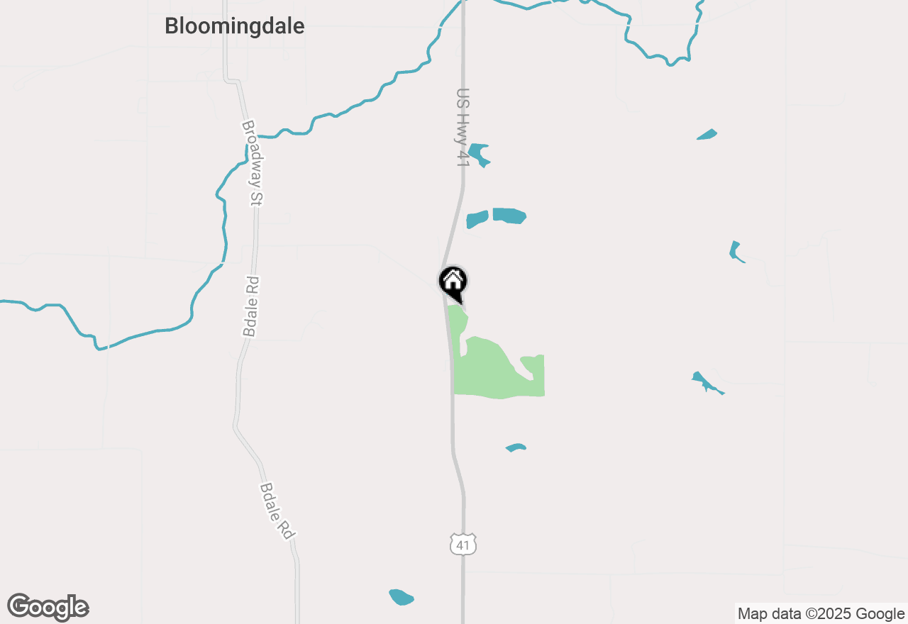 Map of 3559 N Us Highway 41, Bloomingdale, IN 47832