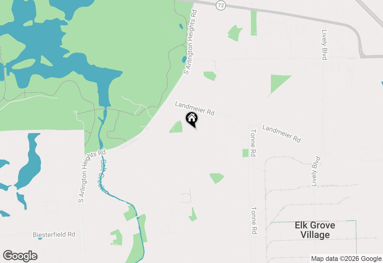 Map of 502 Forest View Avenue, Elk Grove Village, IL 60007
