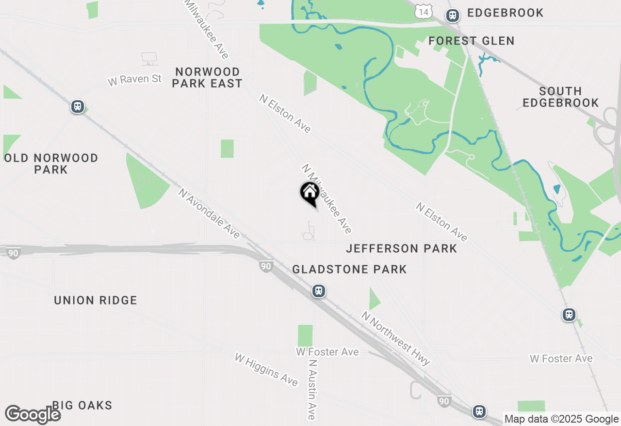 Map of 6010 W Seminole Street #2, Chicago, IL 60646