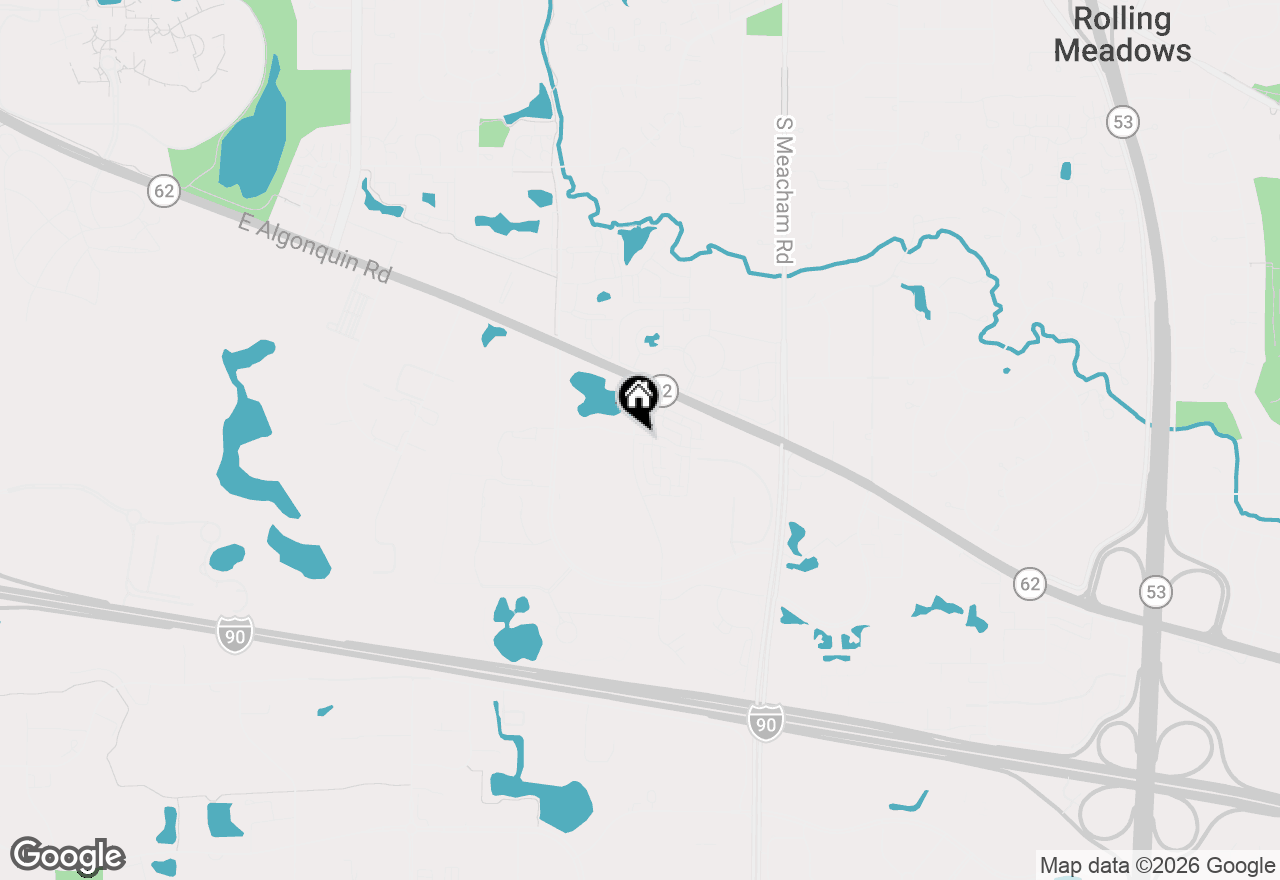 Map of 1153 Lakepointe Drive, Schaumburg, IL 60173