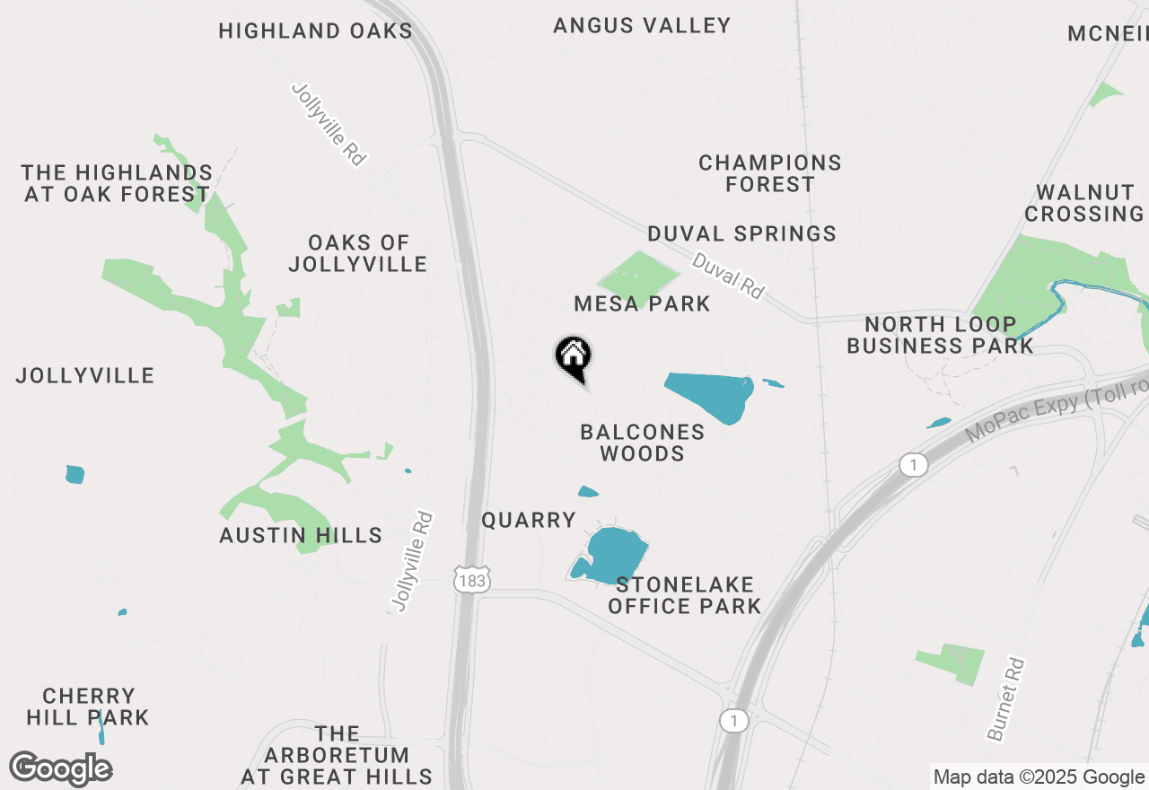 Map of 4827 Gerona Dr, Austin, TX 78759