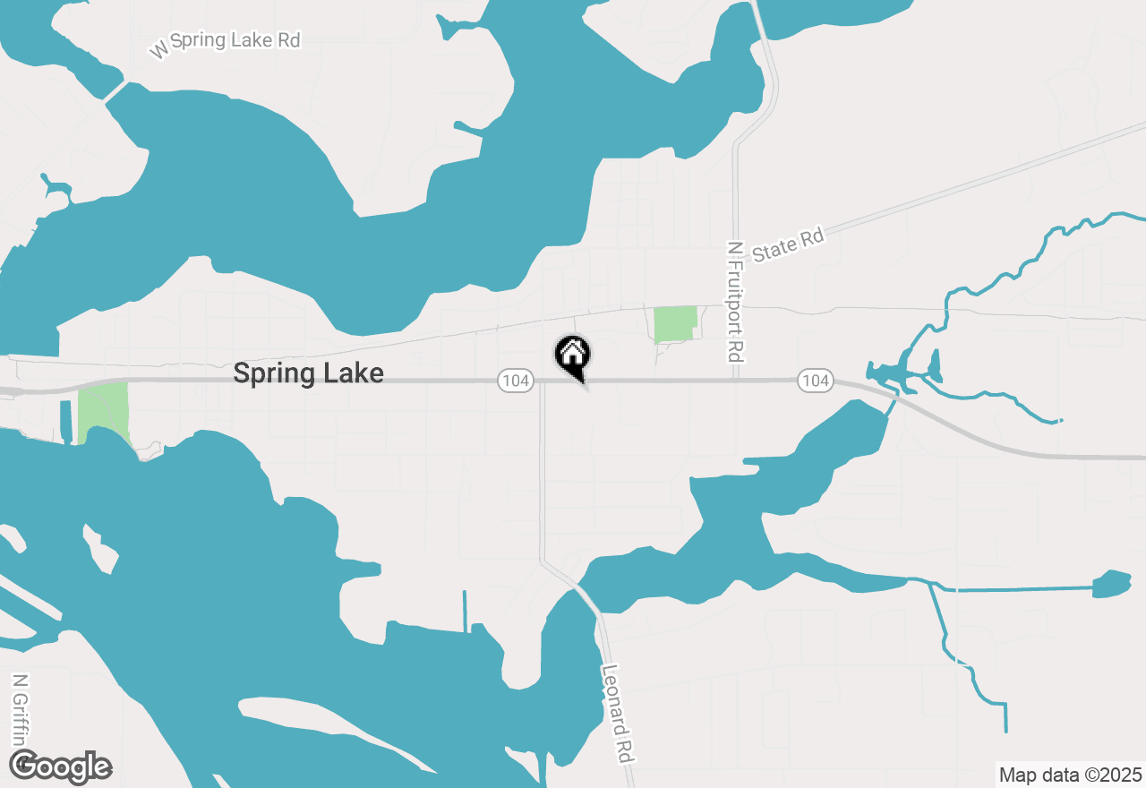 Map of 622 E Savidge Street, Spring Lake, MI 49456