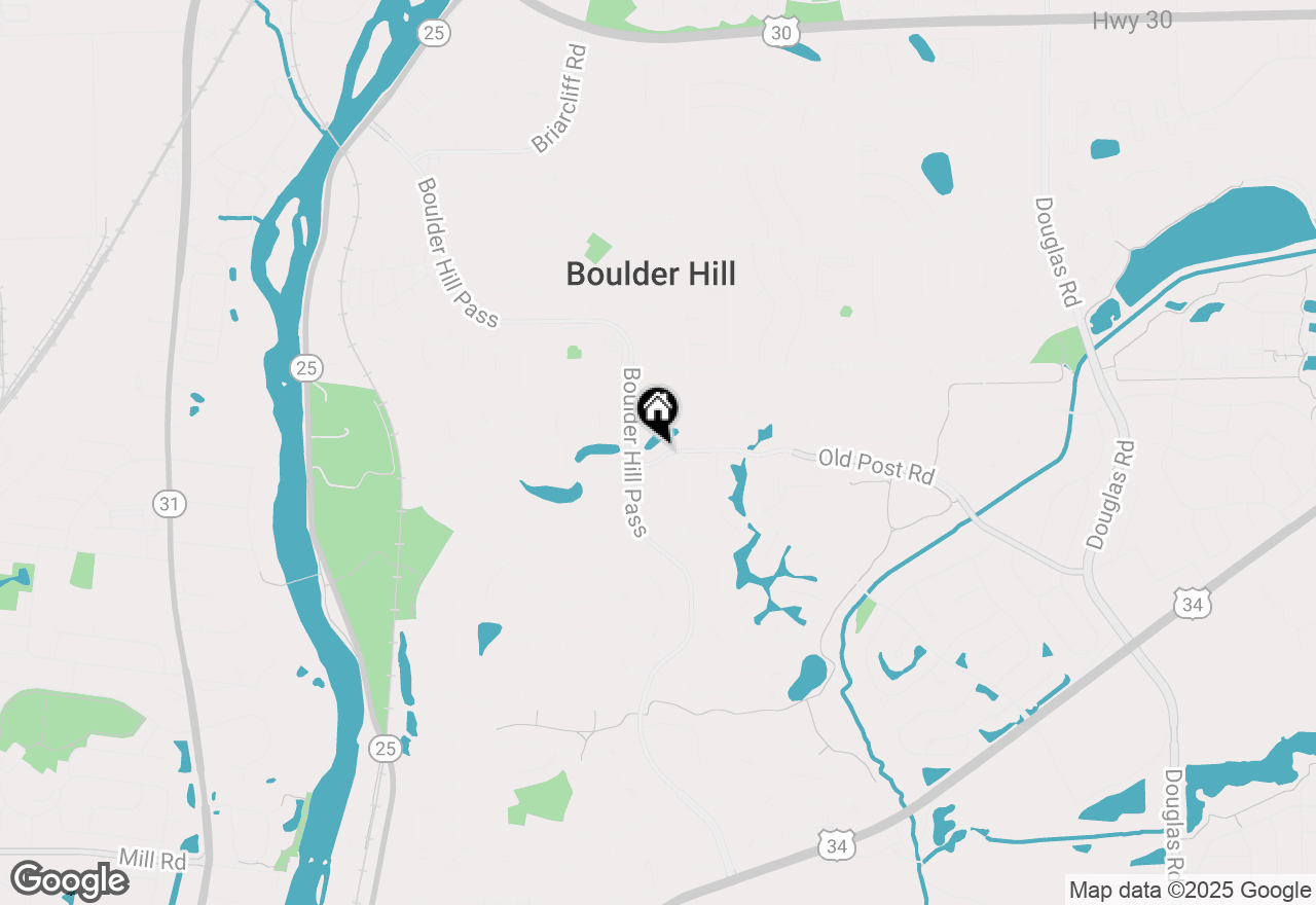 Map of 65 Old Post Road, Montgomery, IL 60538