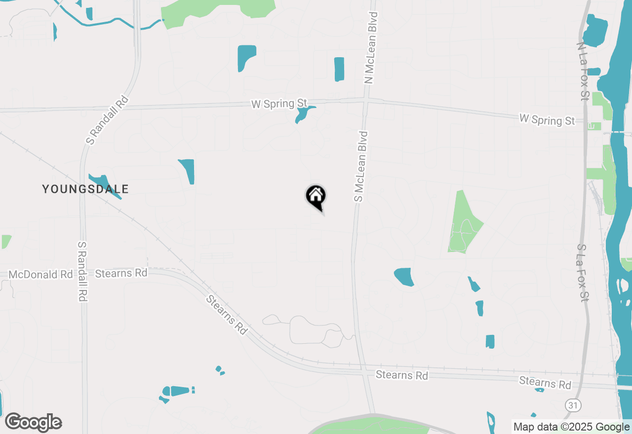 Map of 305 Kingsport Drive, South Elgin, IL 60177