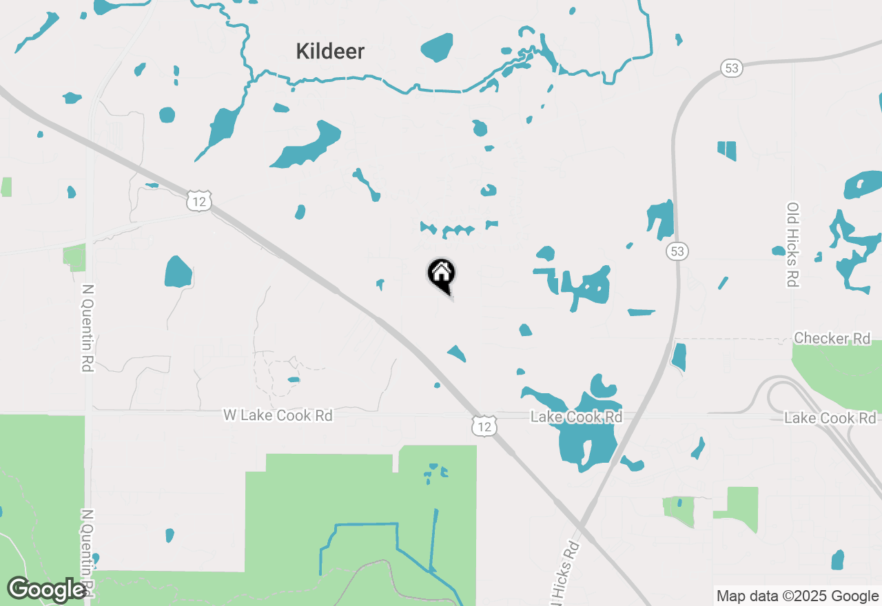 Map of 20873 W Rand Court, Palatine, IL 60074