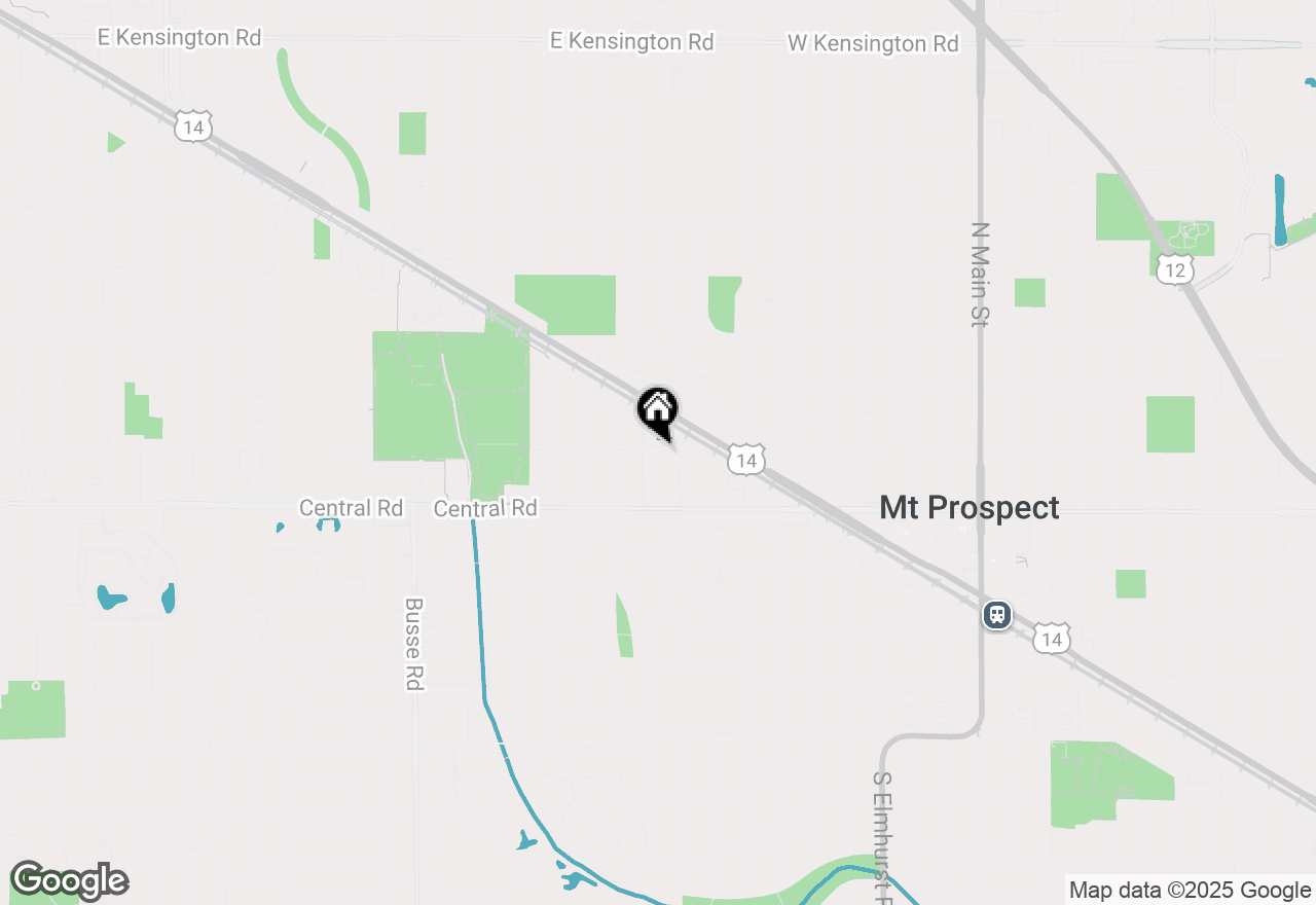 Map of 120 N Cathy Lane #120, Mount Prospect, IL 60056