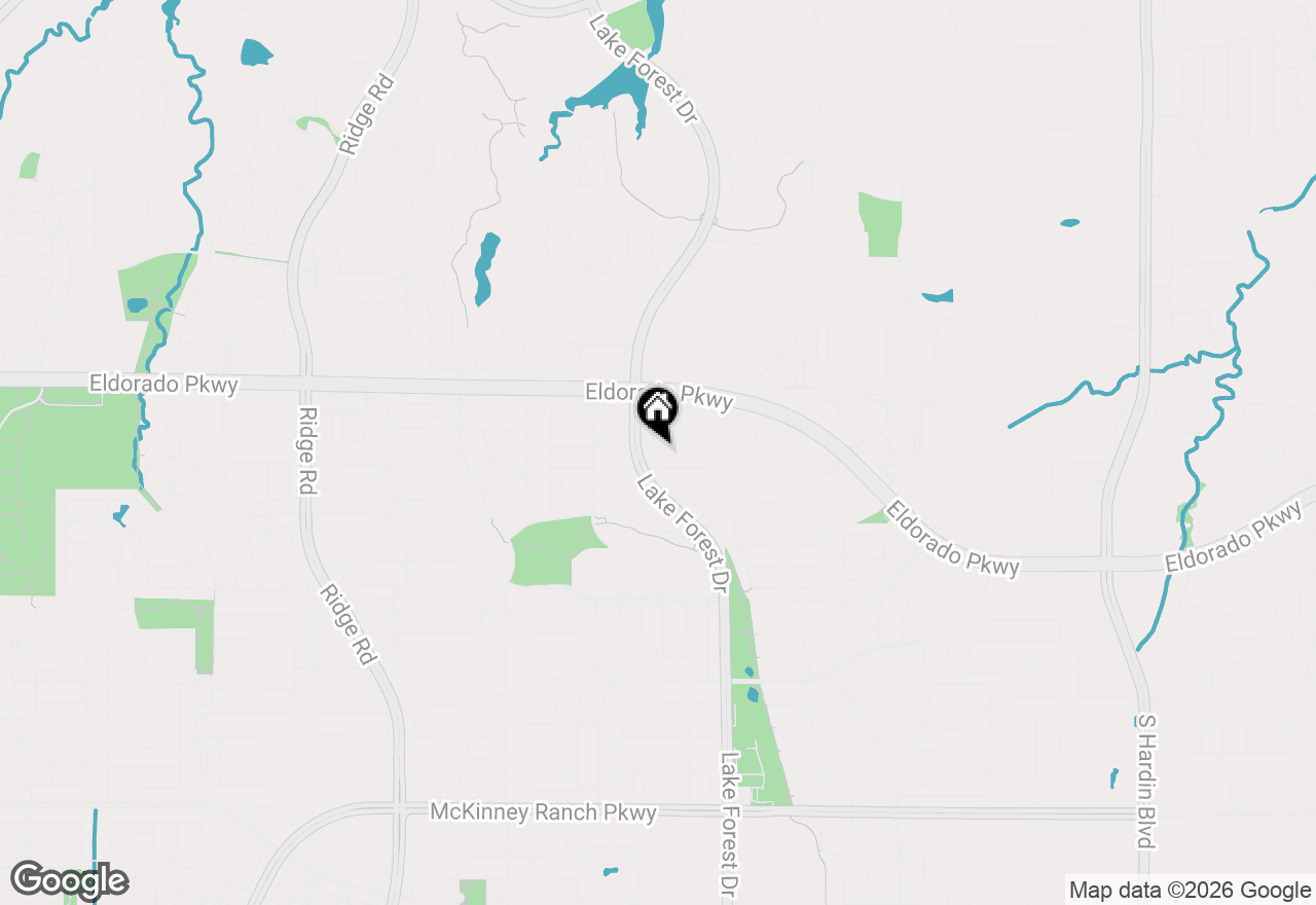 Map of 4921 Stone Gate Trail, Mckinney, TX 75070