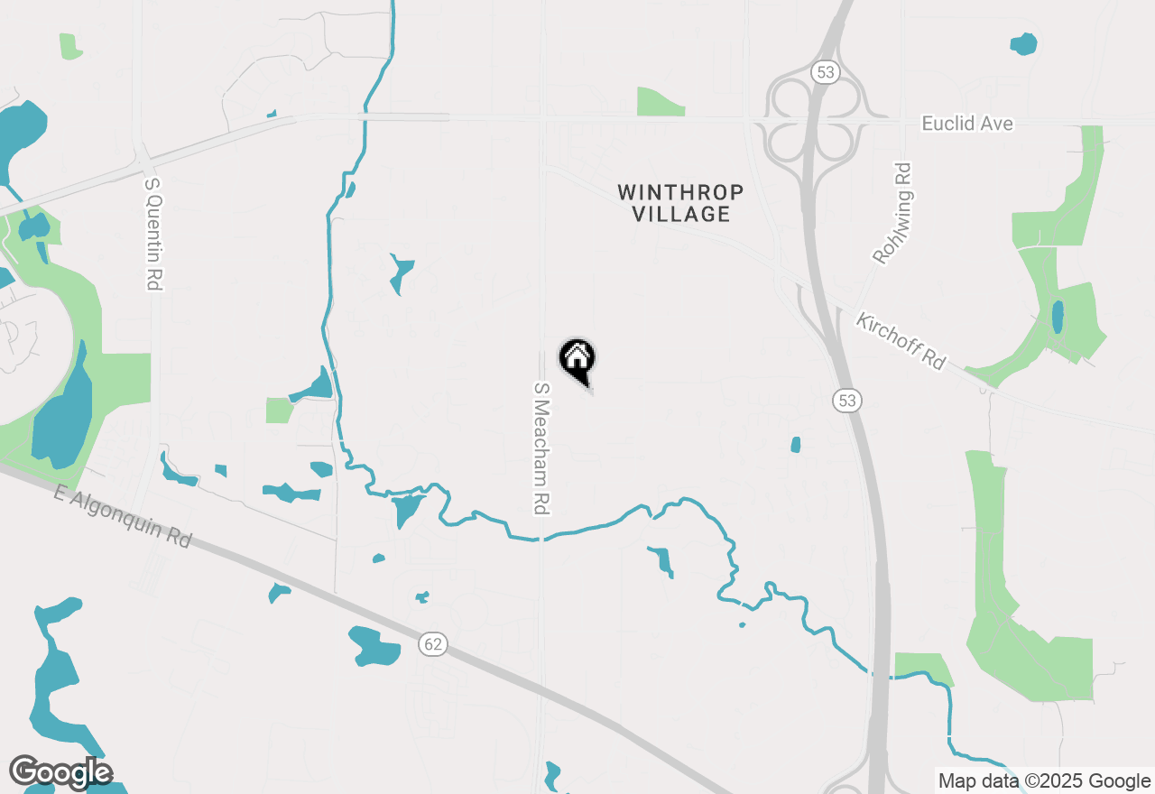 Map of 1758 S Edgar Street, Palatine, IL 60067