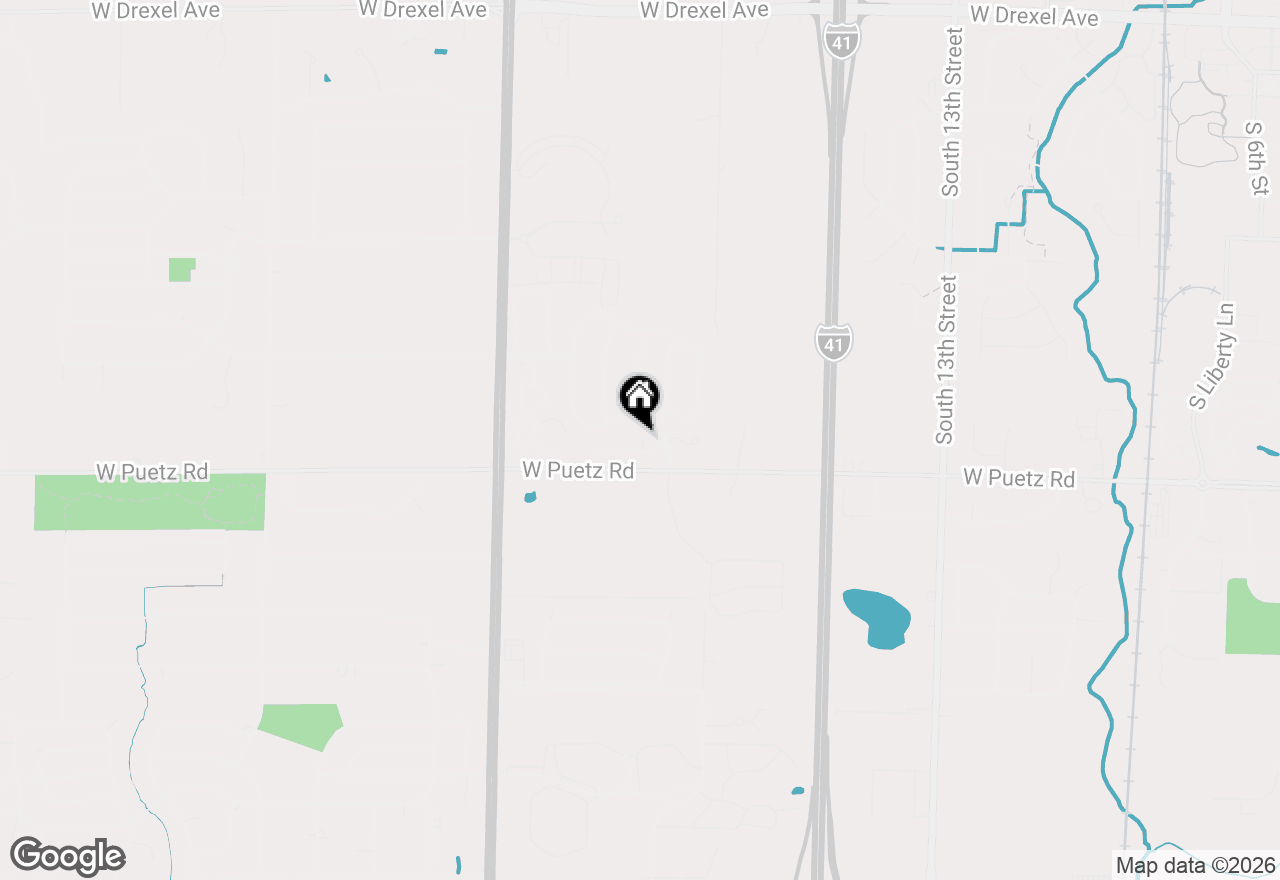 Map of 2253 W Vista Bella Dr, Oak Creek, WI 53154