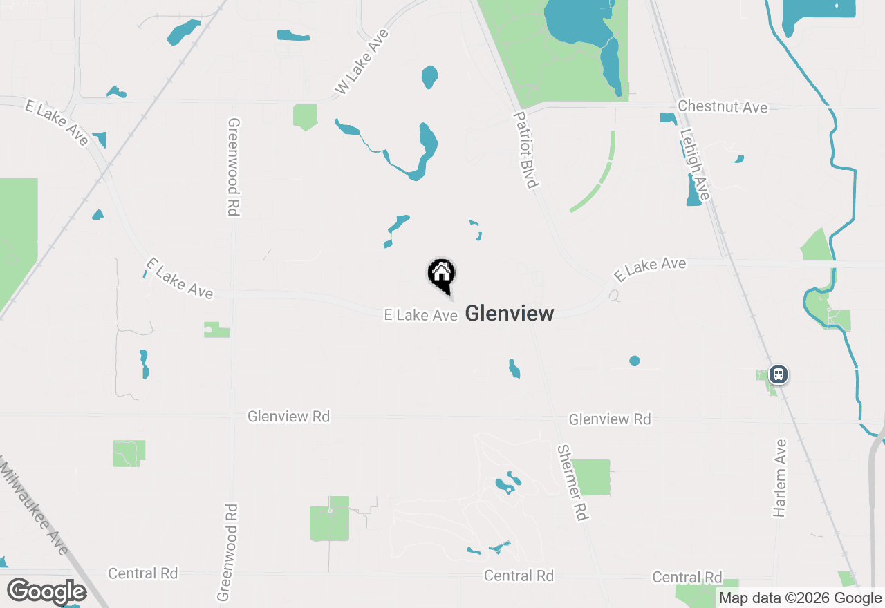 Map of 2773 Langley Circle #407-061, Glenview, IL 60026