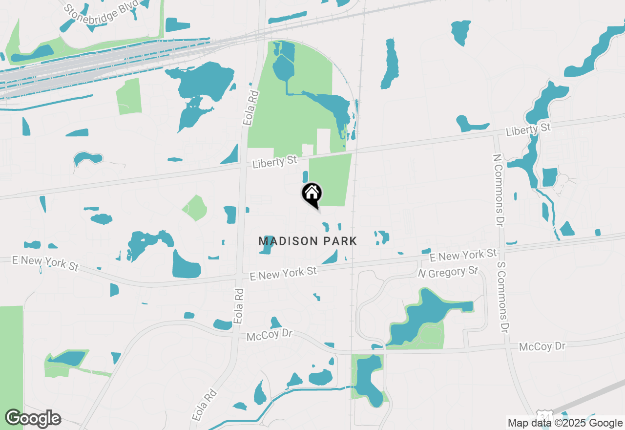 Map of 545 Metropolitan Street, Aurora, IL 60502