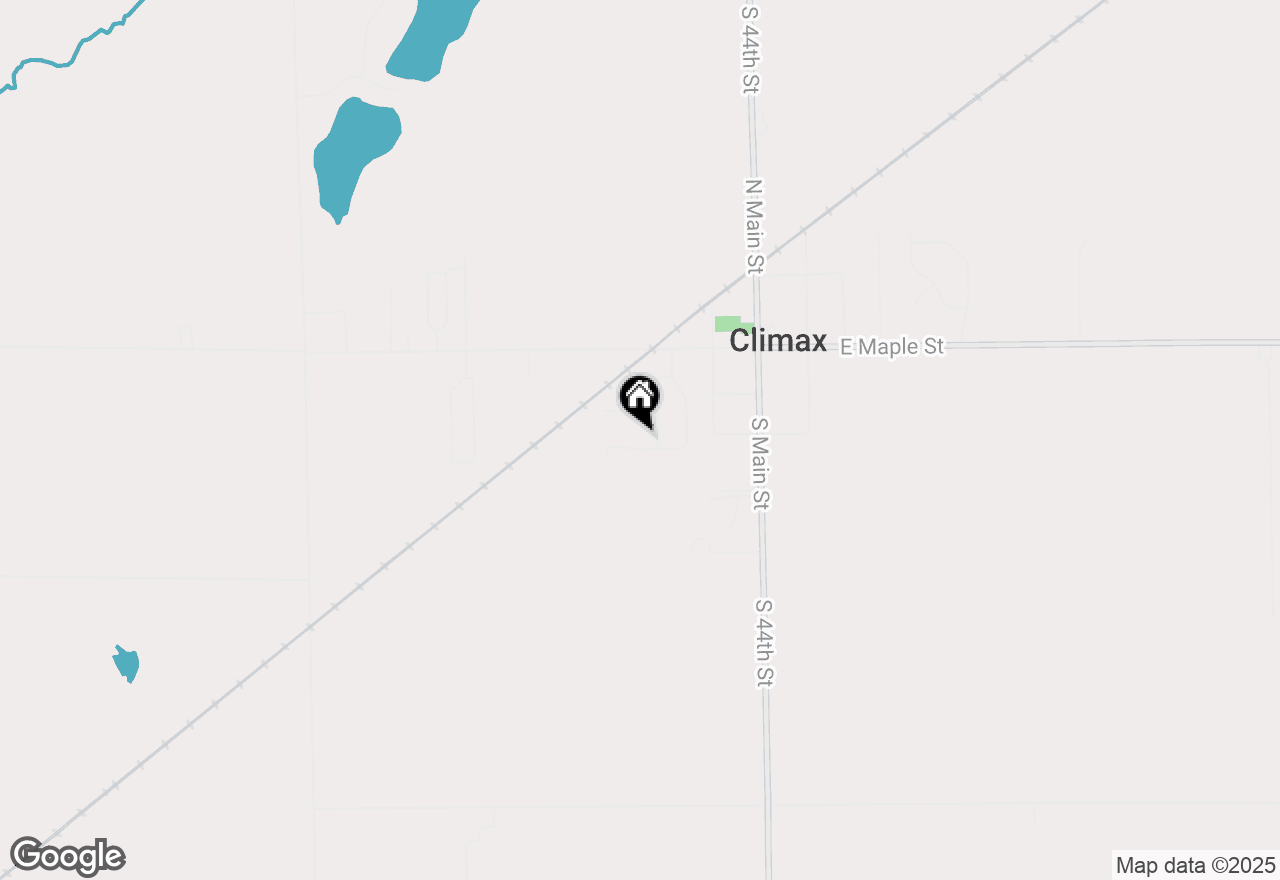 Map of 334 Thistle Avenue, Climax, MI 49034