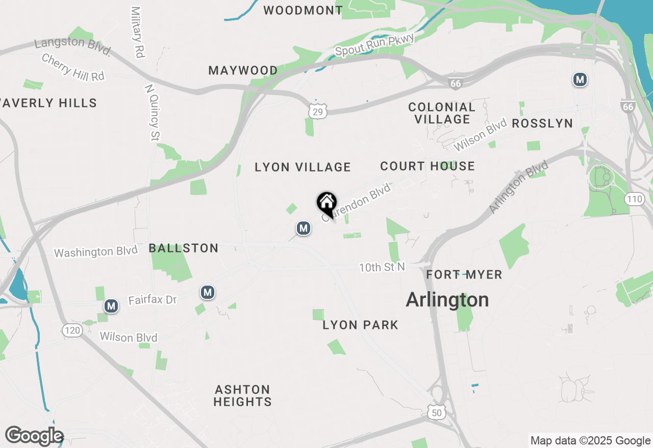 Map of 1220 N Fillmore Street #706, Arlington, VA 22201