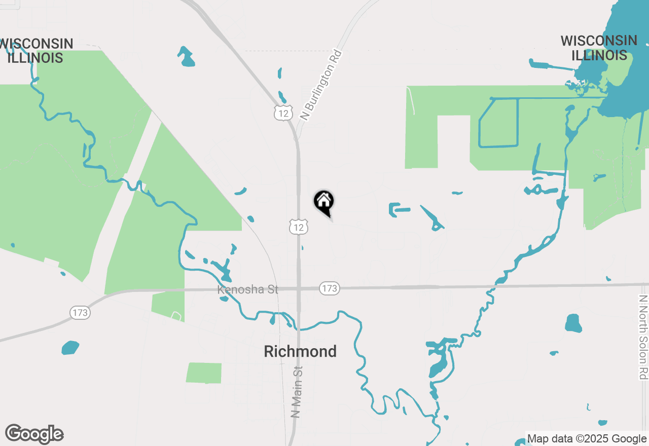 Map of 10831 Partridge Trail, Richmond, IL 60071