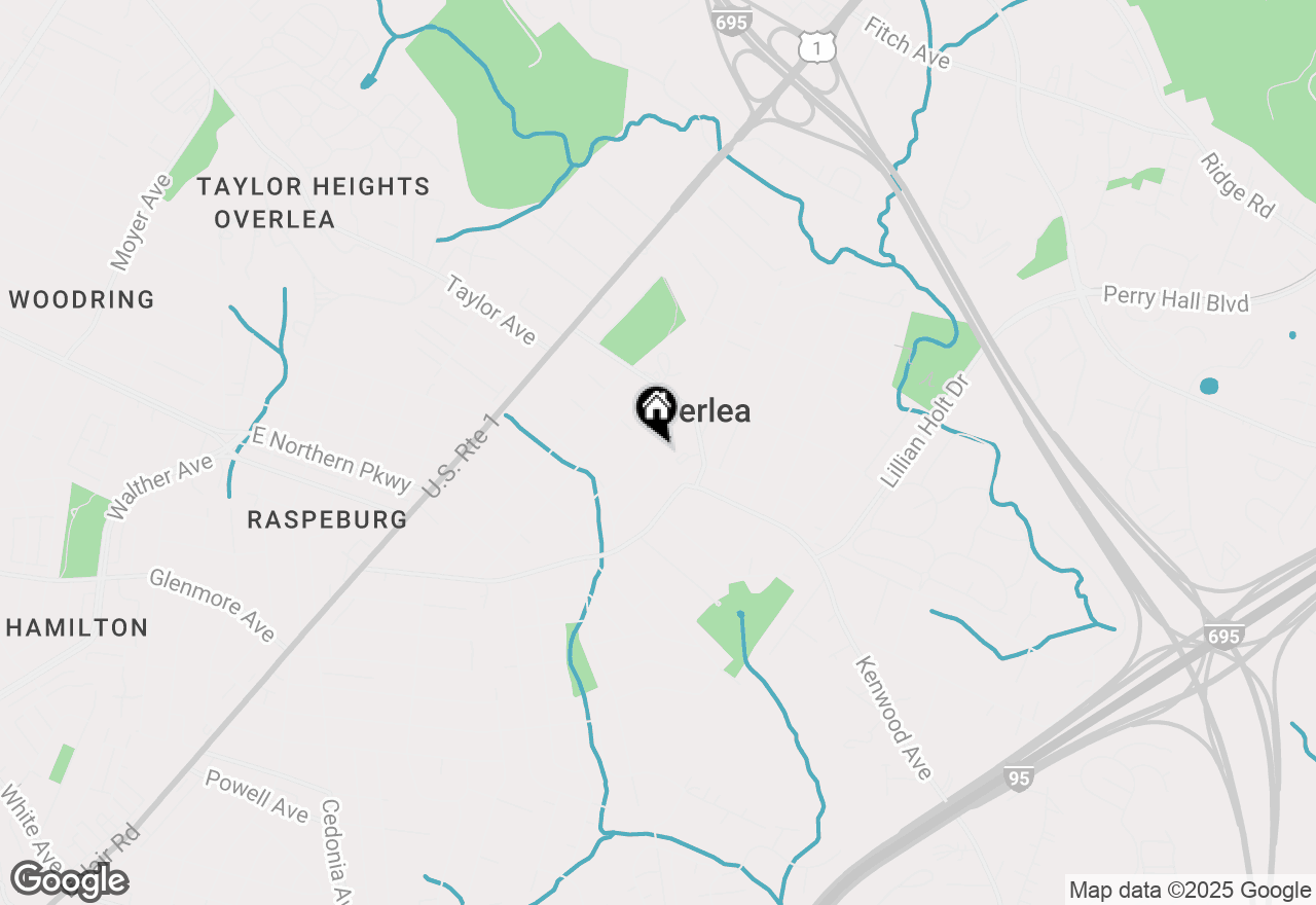 Map of 7169 Greenwood Avenue, Baltimore, MD 21206