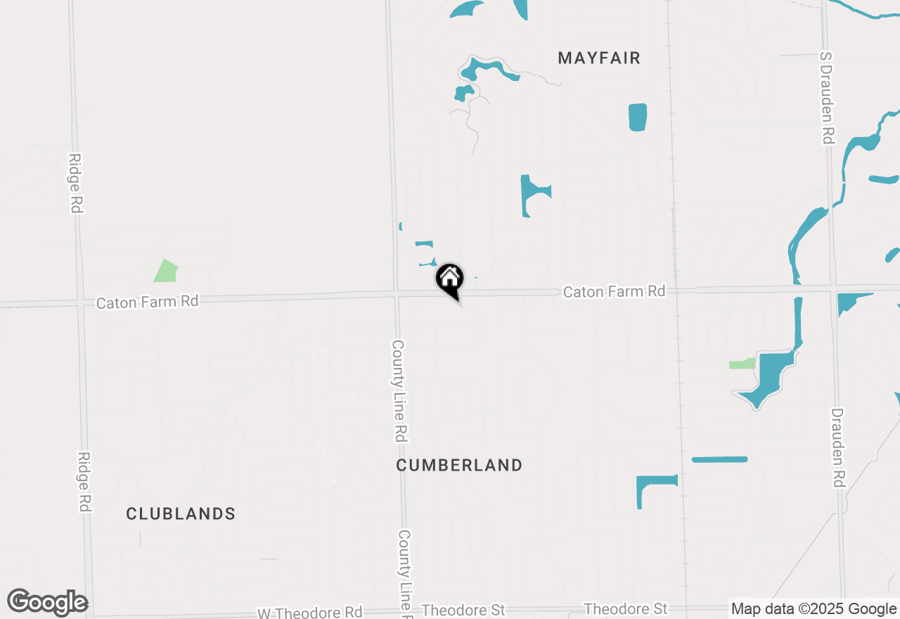 Map of 7000 Caton Farm Road, Plainfield, IL 60586
