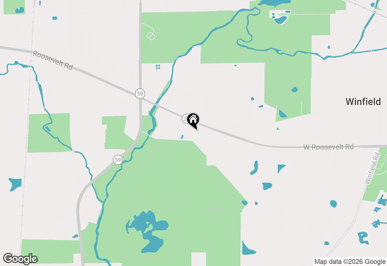 Map of 1637 Orchard Court, West Chicago, IL 60185