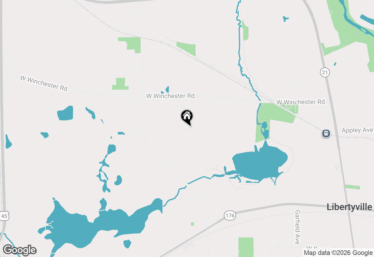 Map of 1220 Lake Street, Libertyville, IL 60048