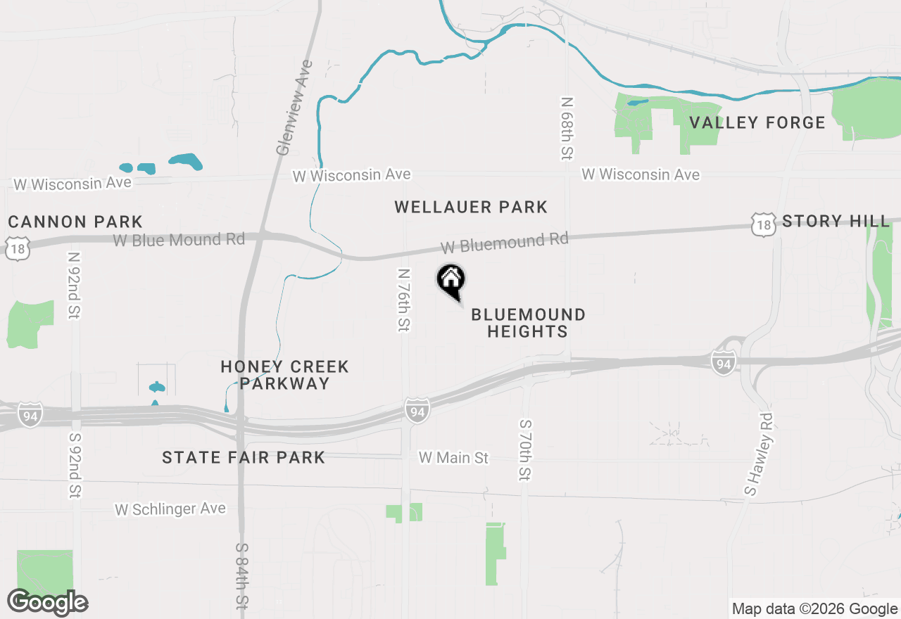 Map of 162 N 74th St, Milwaukee, WI 53213