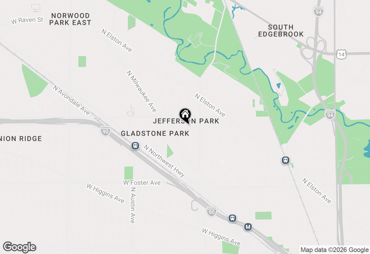 Map of 5523 N Major Avenue #G, Chicago, IL 60630