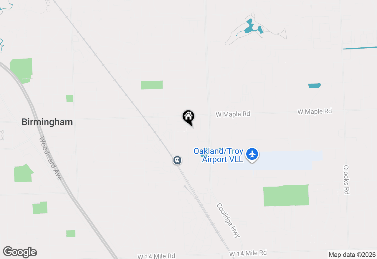 Map of 1395 Ashford Court #61, Troy, MI 48084