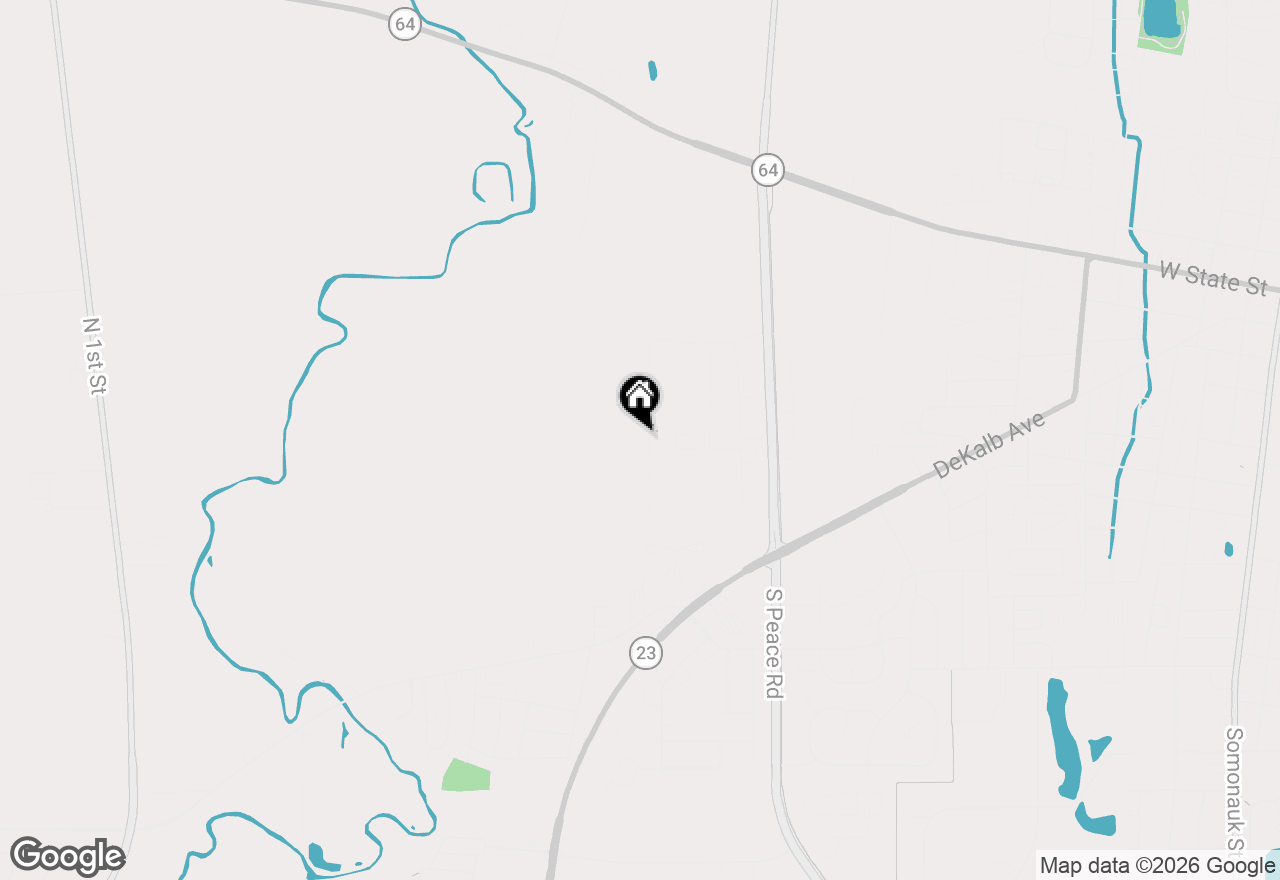 Map of 607 Anjali Court #R, Sycamore, IL 60178