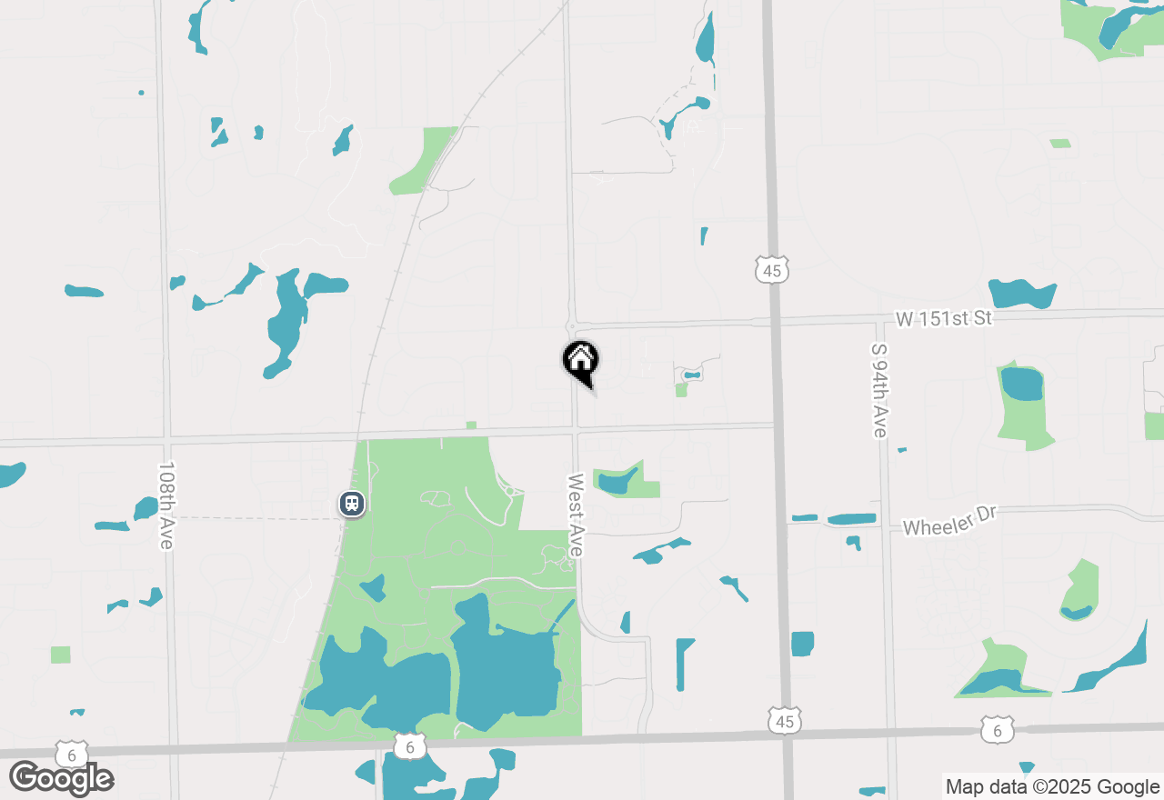 Map of 9965 El Cameno Real Drive #3E, Orland Park, IL 60462