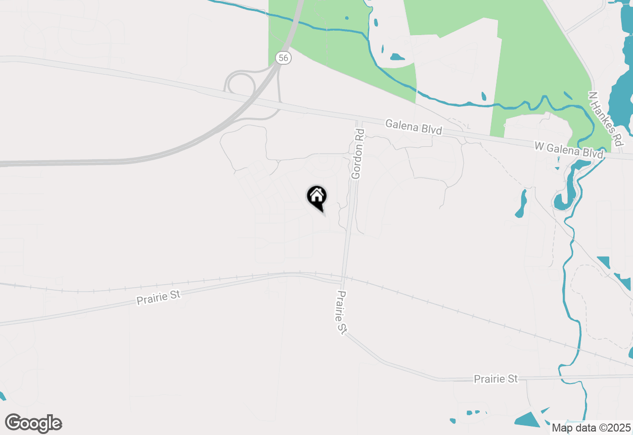 Map of 240 Atkinson Drive, Sugar Grove, IL 60554