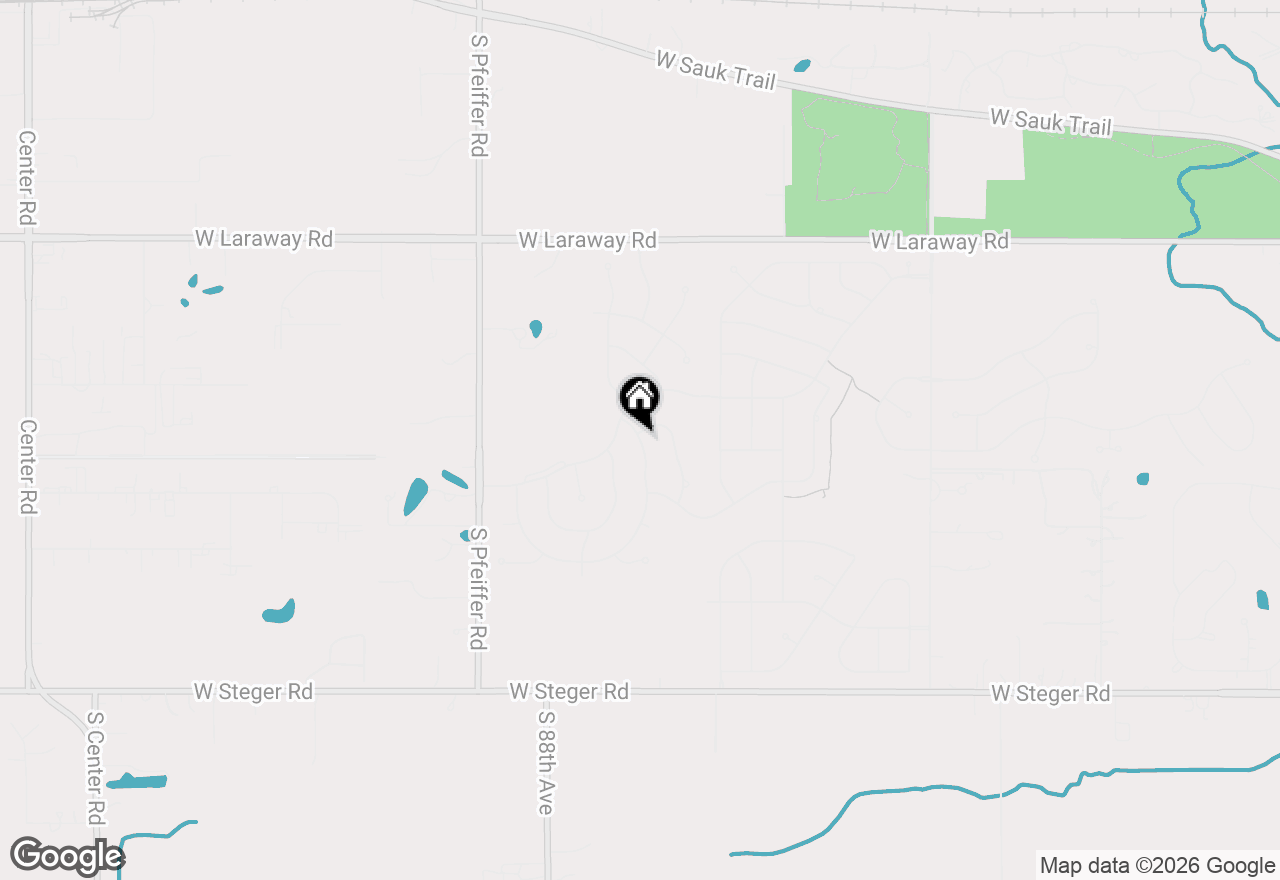 Map of 8485 Stone Creek Boulevard, Frankfort, IL 60423