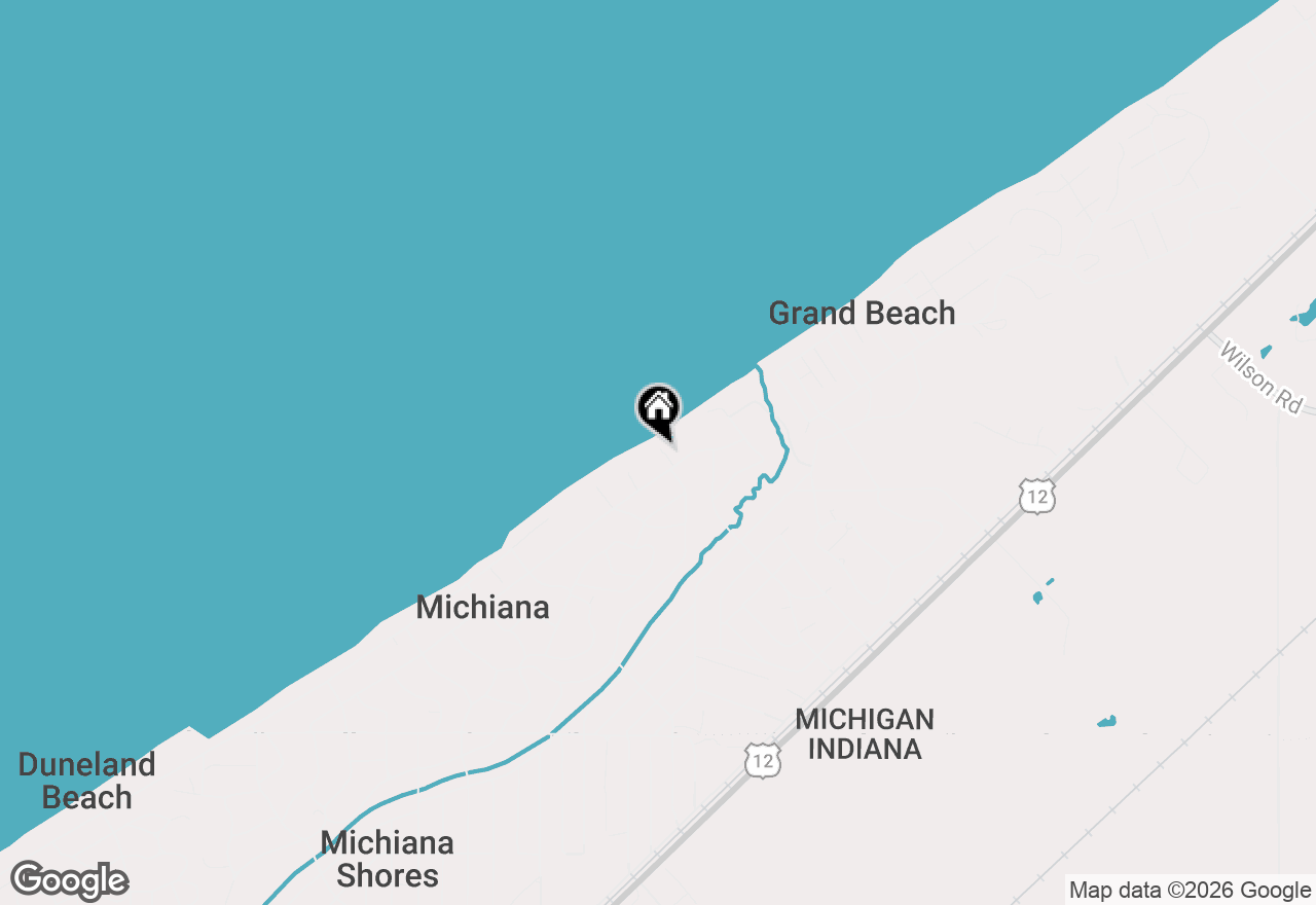 Map of 4281 Lake Shore Drive, Michiana, MI 49117