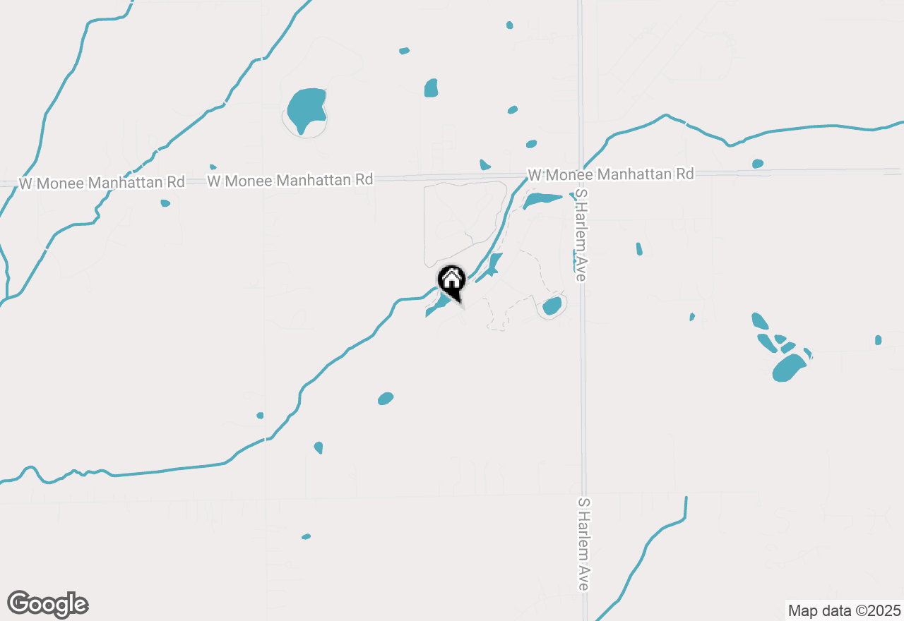 Map of 25800 S Kensington Lane, Monee, IL 60449