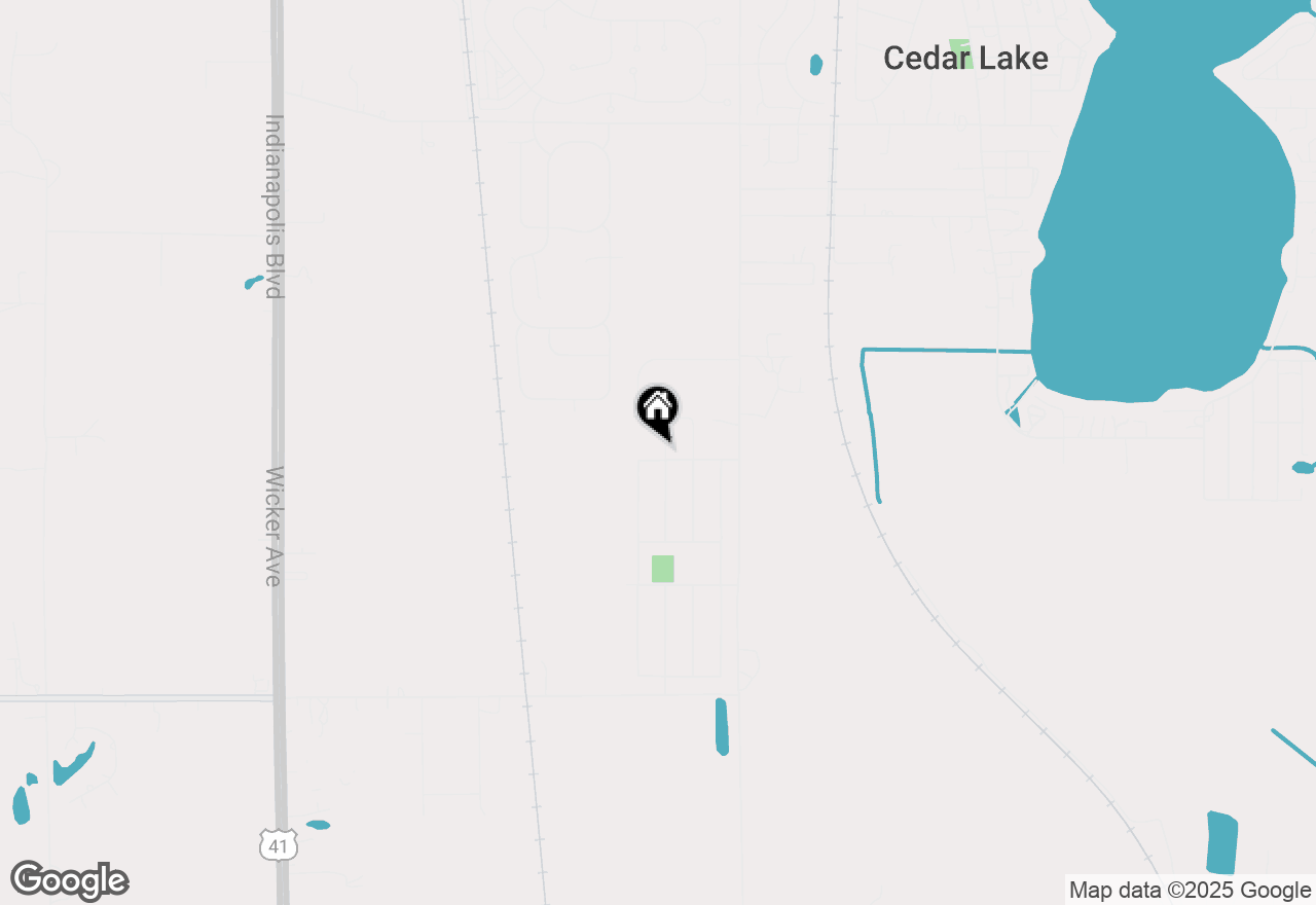 Map of 9906 W 147th Avenue #C, Cedar Lake, IN 46303
