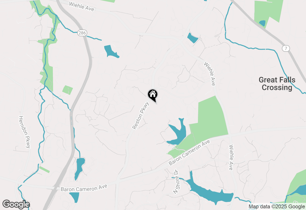 Map of 1541 Church Hill Place #1541, Reston, VA 20194