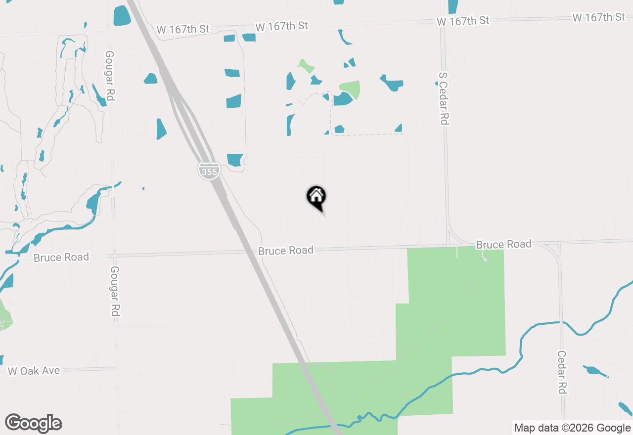 Map of 17355 S Sprucewood Drive, Lockport, IL 60441