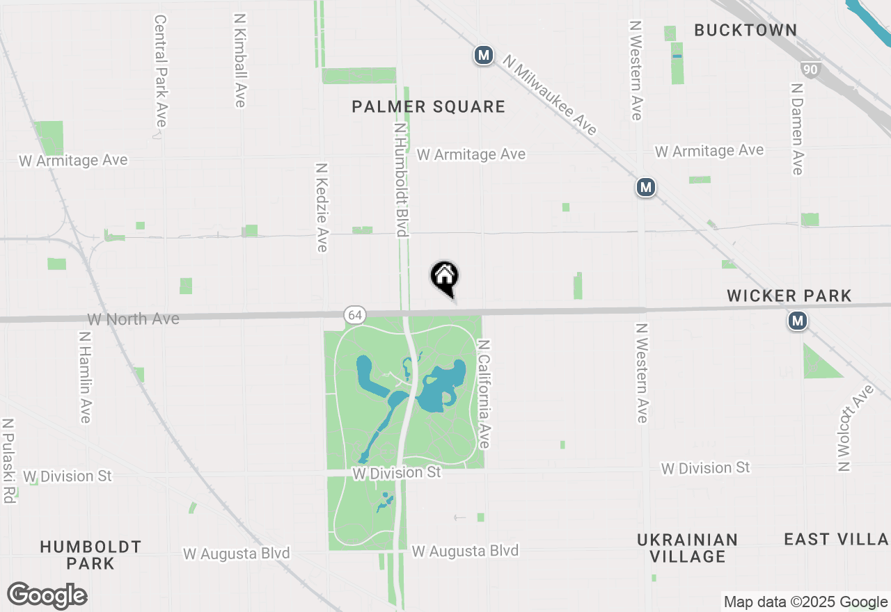 Map of 2906 W North Avenue, Chicago, IL 60647