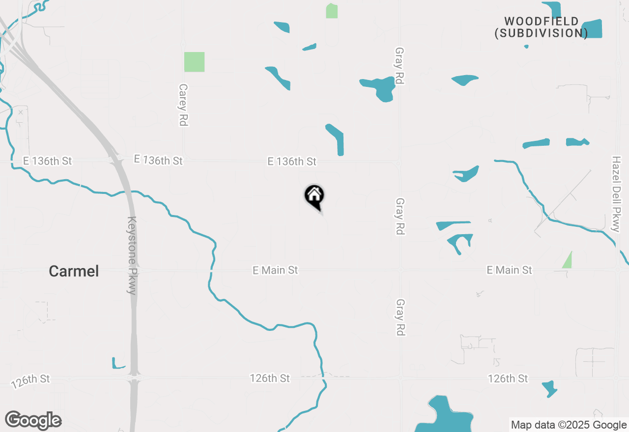 Map of 13228 Briarwood Trace, Carmel, IN 46033