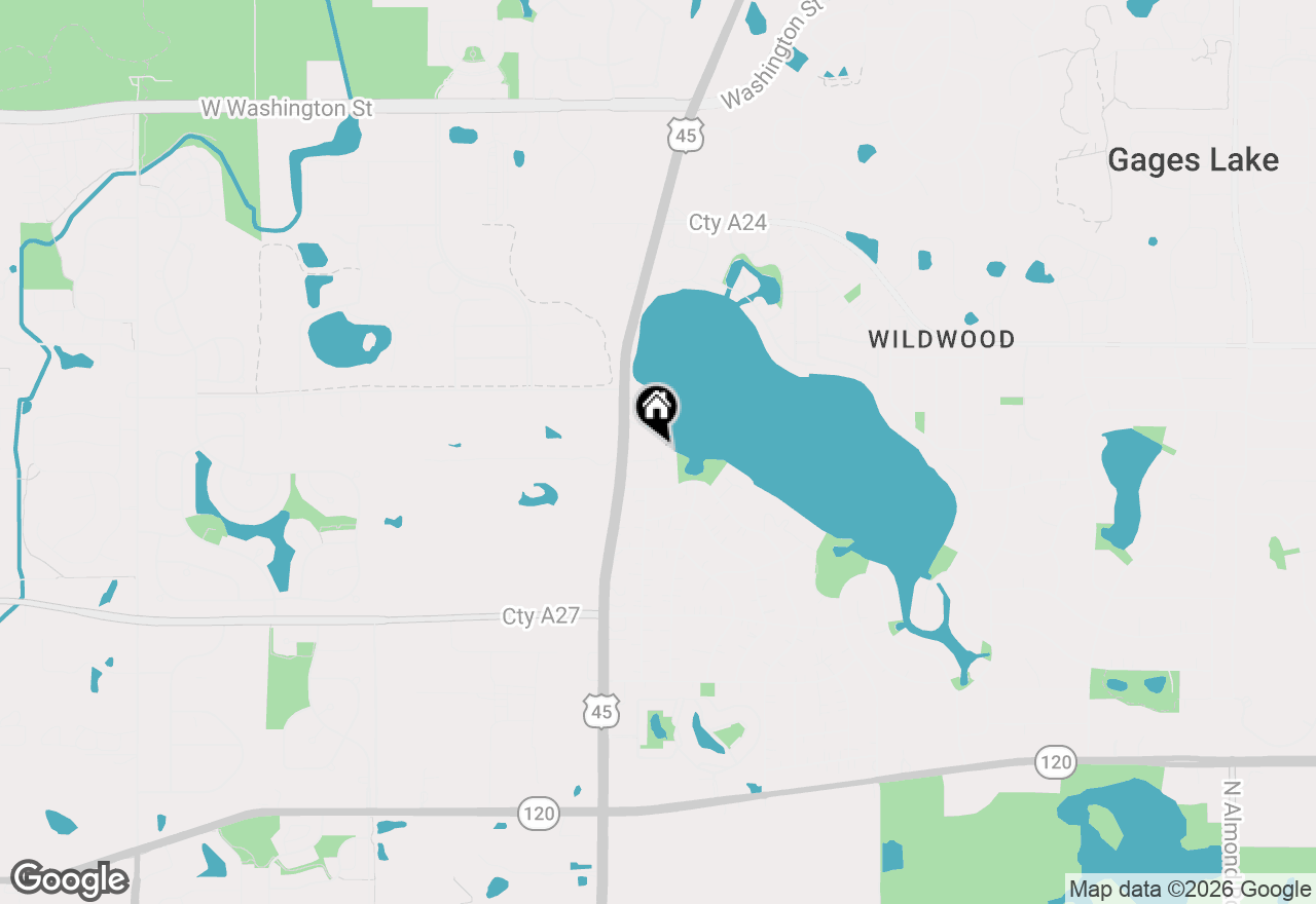 Map of 18910 W Orchard Lane, Grayslake, IL 60030