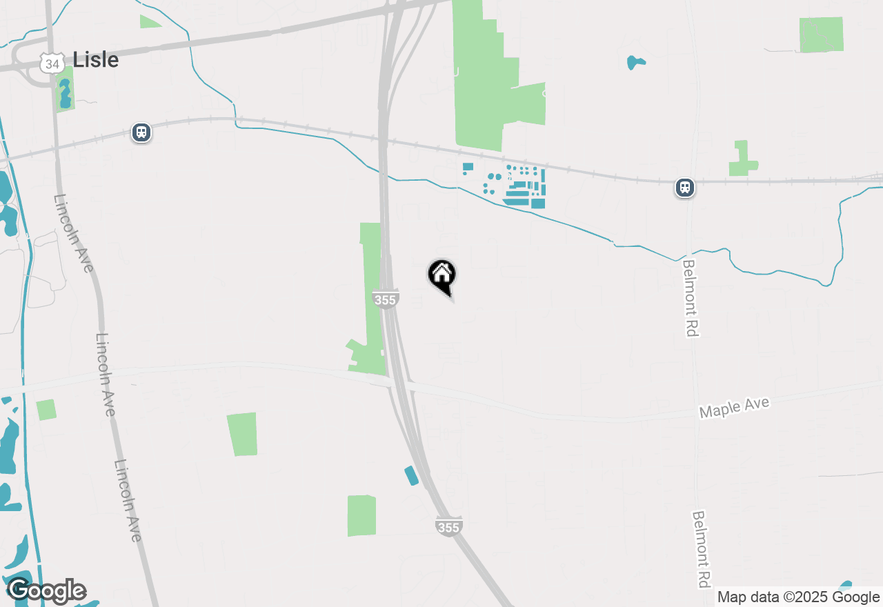 Map of 5300 Walnut Avenue #18C, Downers Grove, IL 60515