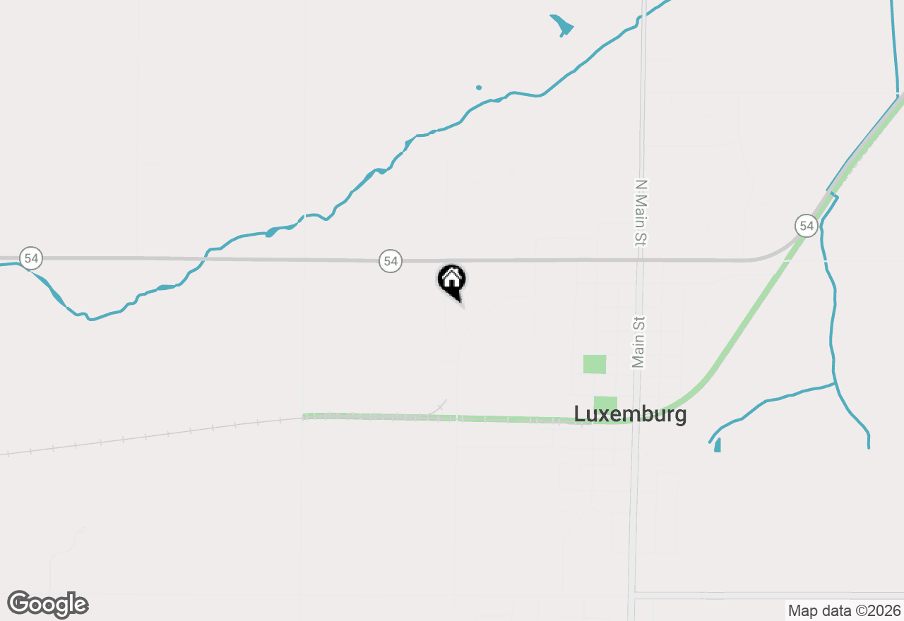 Map of 200 Haven Ln, Luxemburg, WI 54217