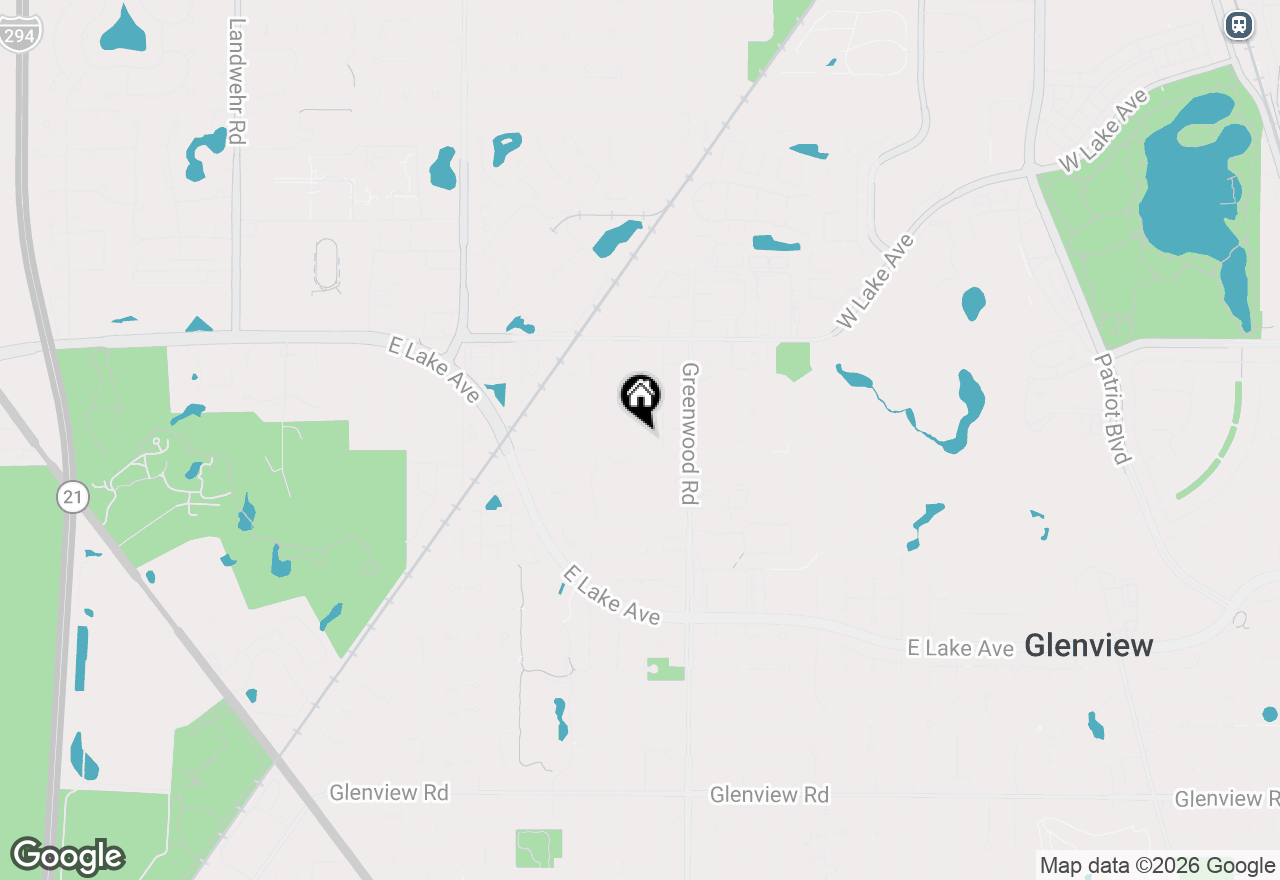 Map of 1605 Elmdale Avenue, Glenview, IL 60026